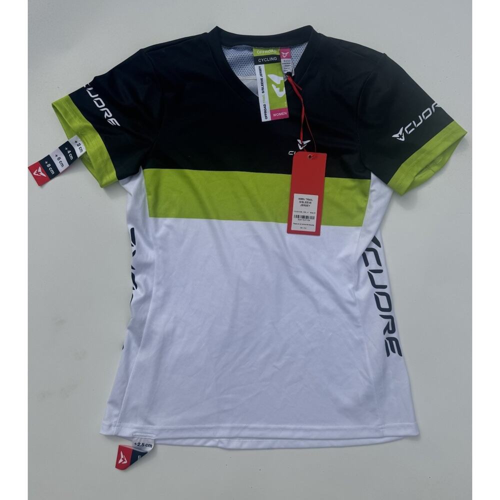 Cuore Cycling Trail Jersey Short Sleeve Women's Medium NWT